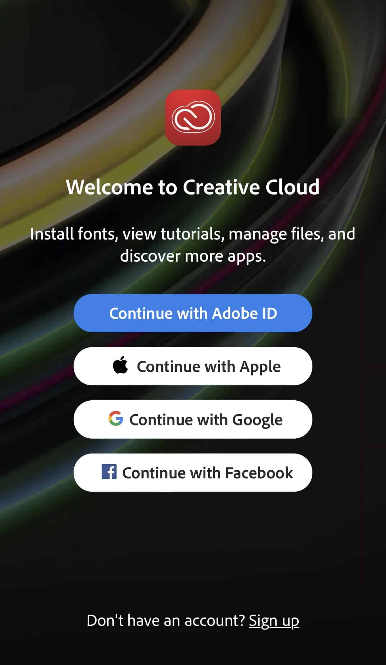 Installing or adding Custom Fonts on IOS 13 with the Adobe Creative Cloud App