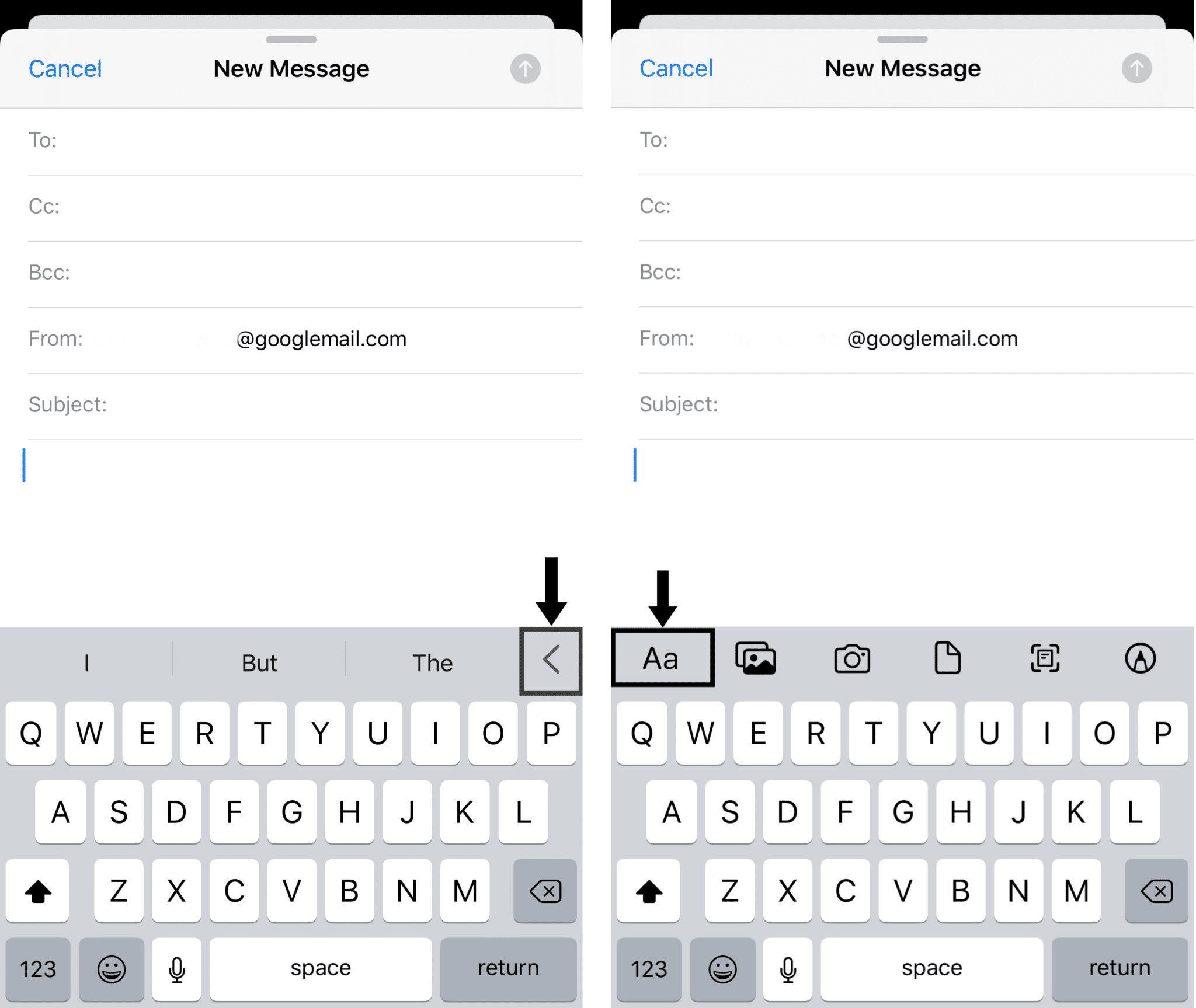 Using Custom Fonts in Mail app on IOS 13