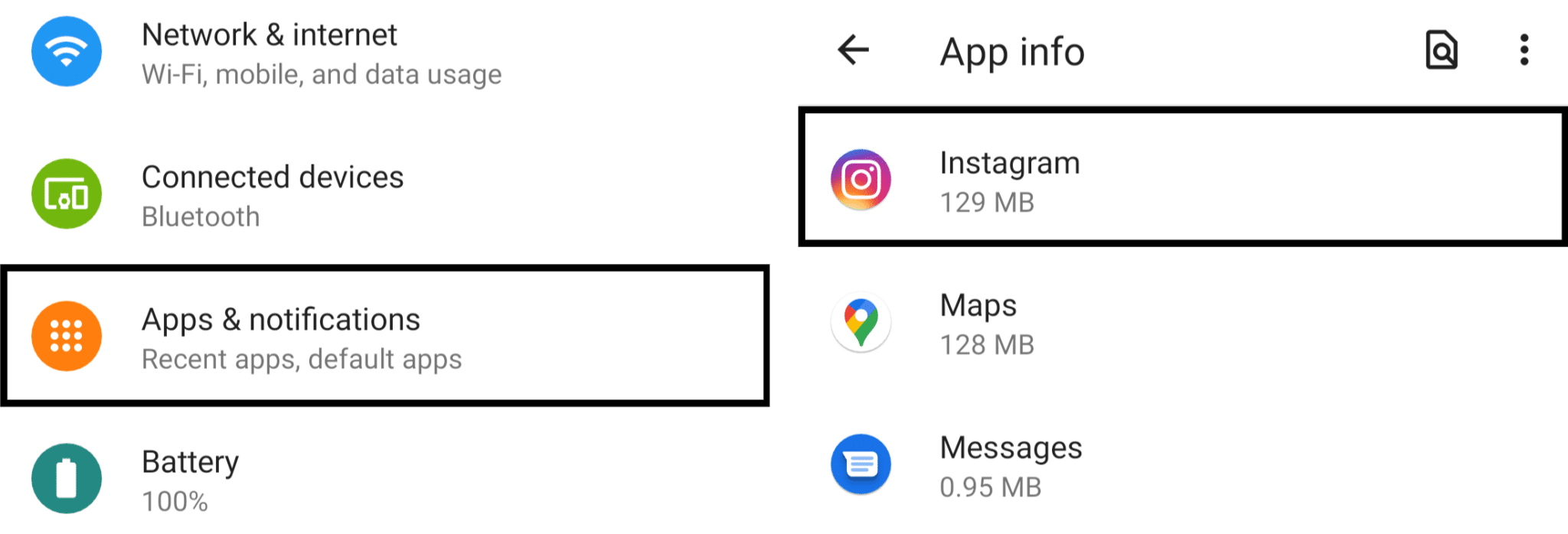 clear instagram cache android to fix instagram not posting to facebook