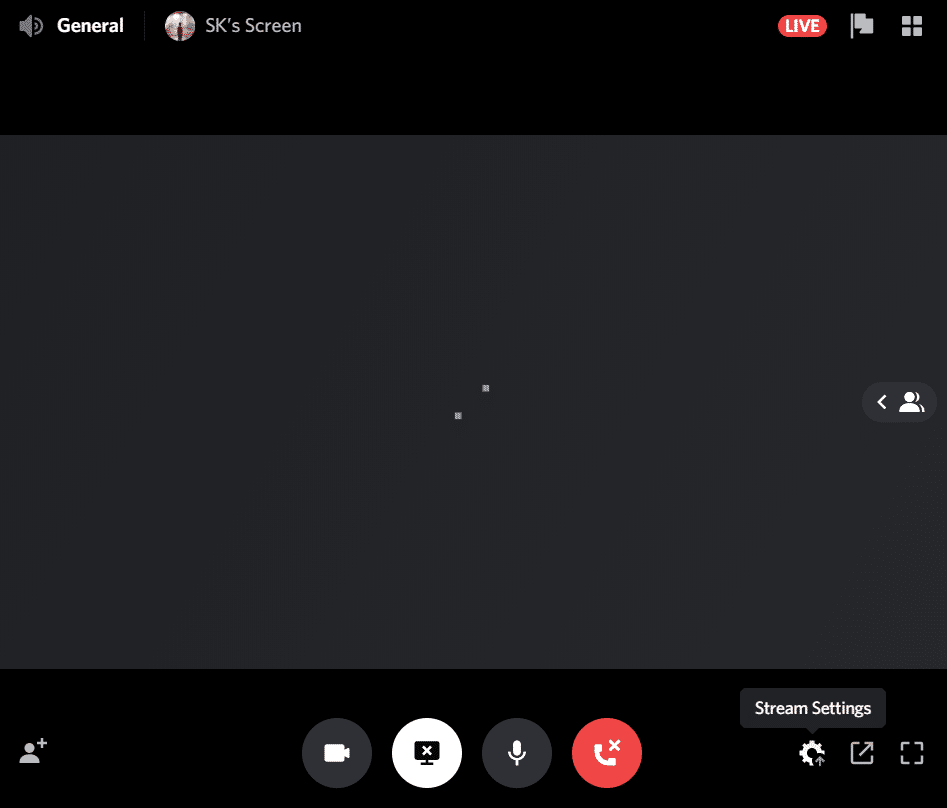 Contact Discord support to fix discord screen share not working