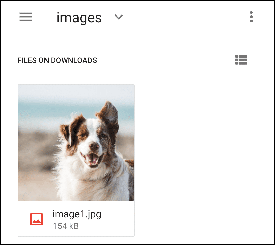 how to save pictures from google docs on iPhone and Android