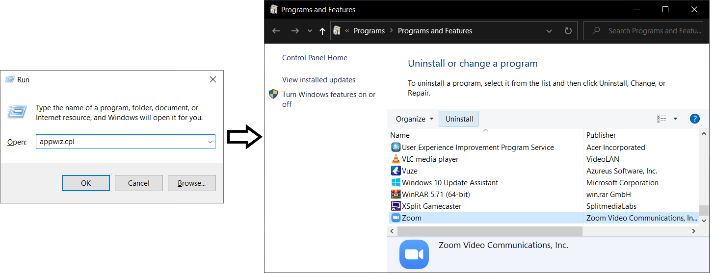 reinstall zoom on windows to fix zoom screen sharing not working