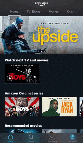 Restart the Amazon Prime Video app to fix prime video subtitles not working