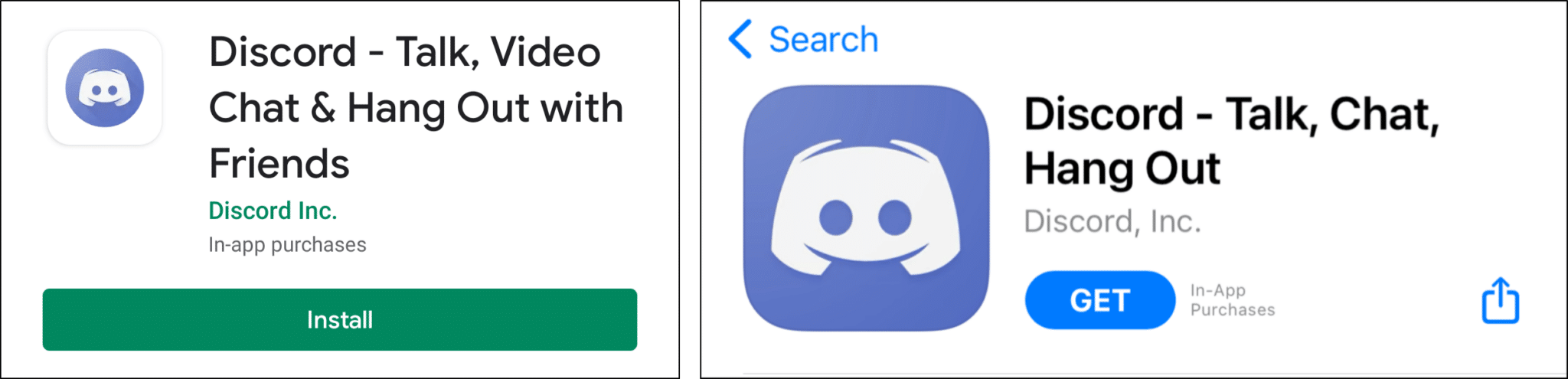 installing discord on Android, iPhone, and iPad