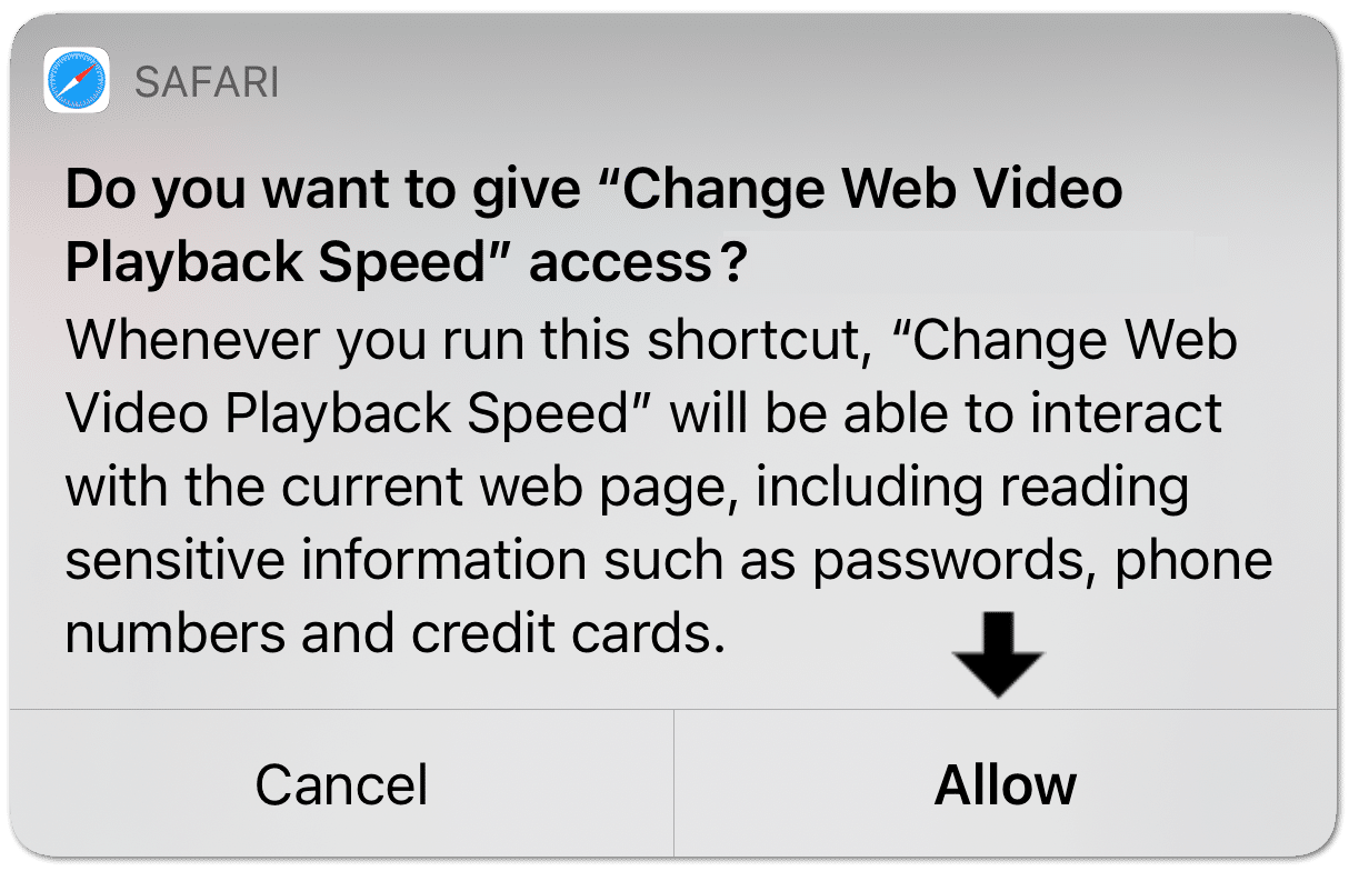 speed up videos on streaming services like Amazon Prime Video on iPhone iPad using shortcuts