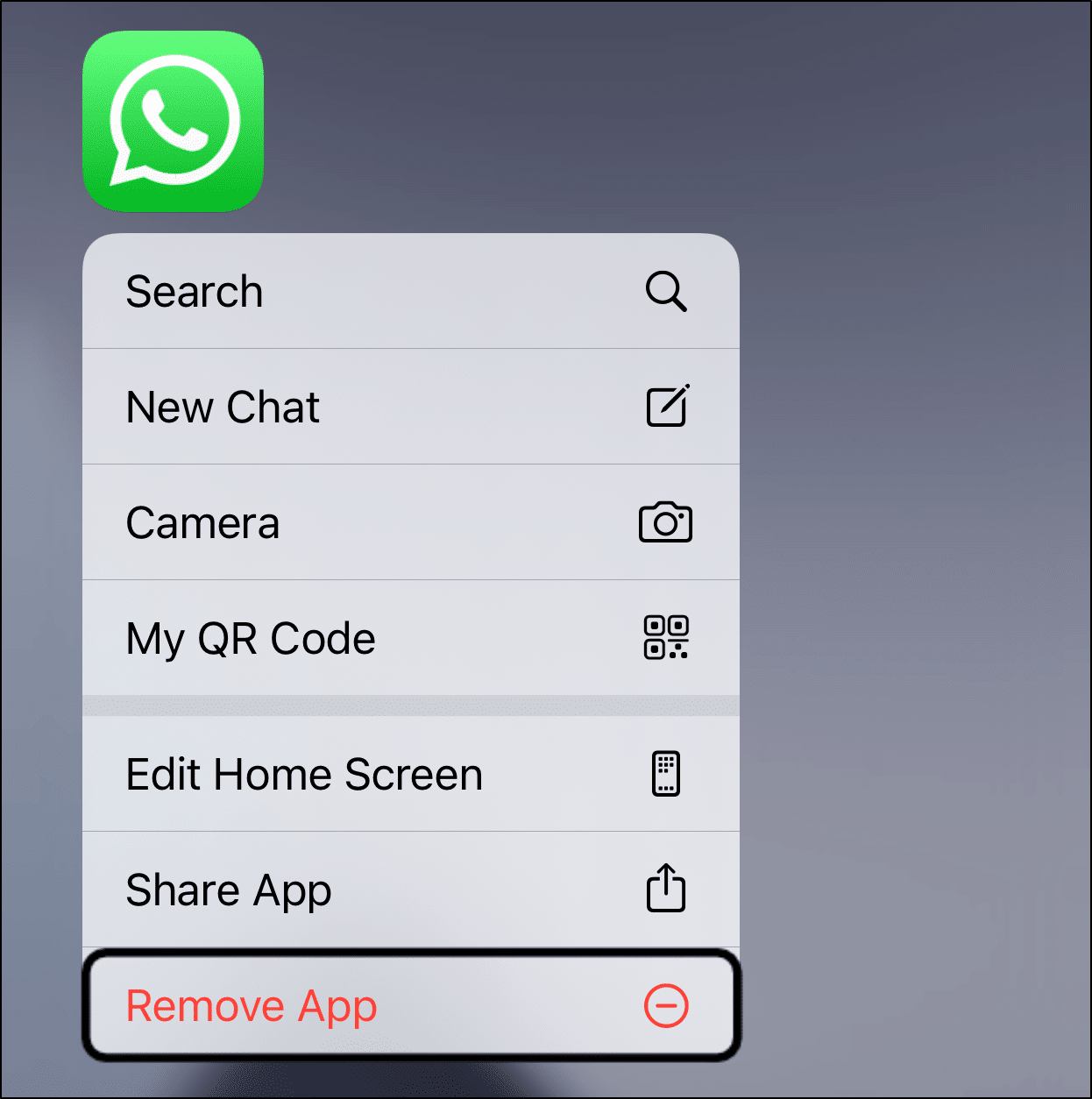 completely uninstall whatsapp to fix whatsapp status not uploading