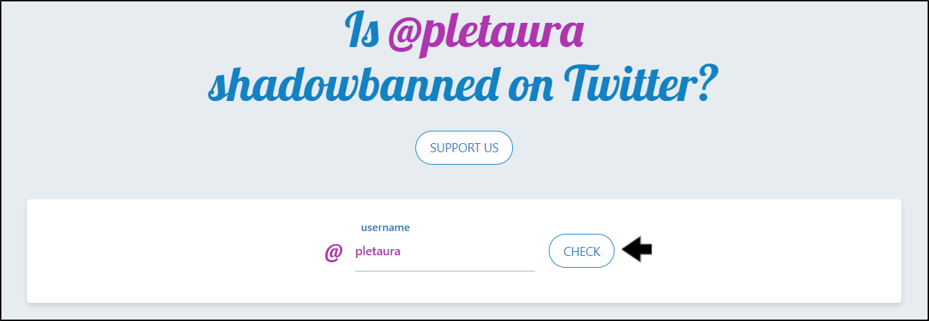 check if your Twitter account is shadowbanned