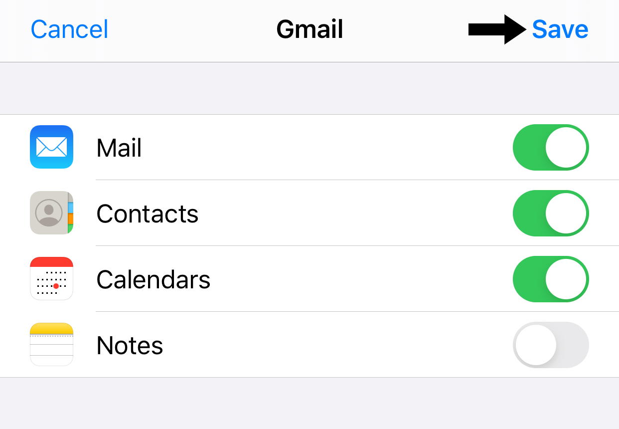 how do i backup my iphone contacts to google