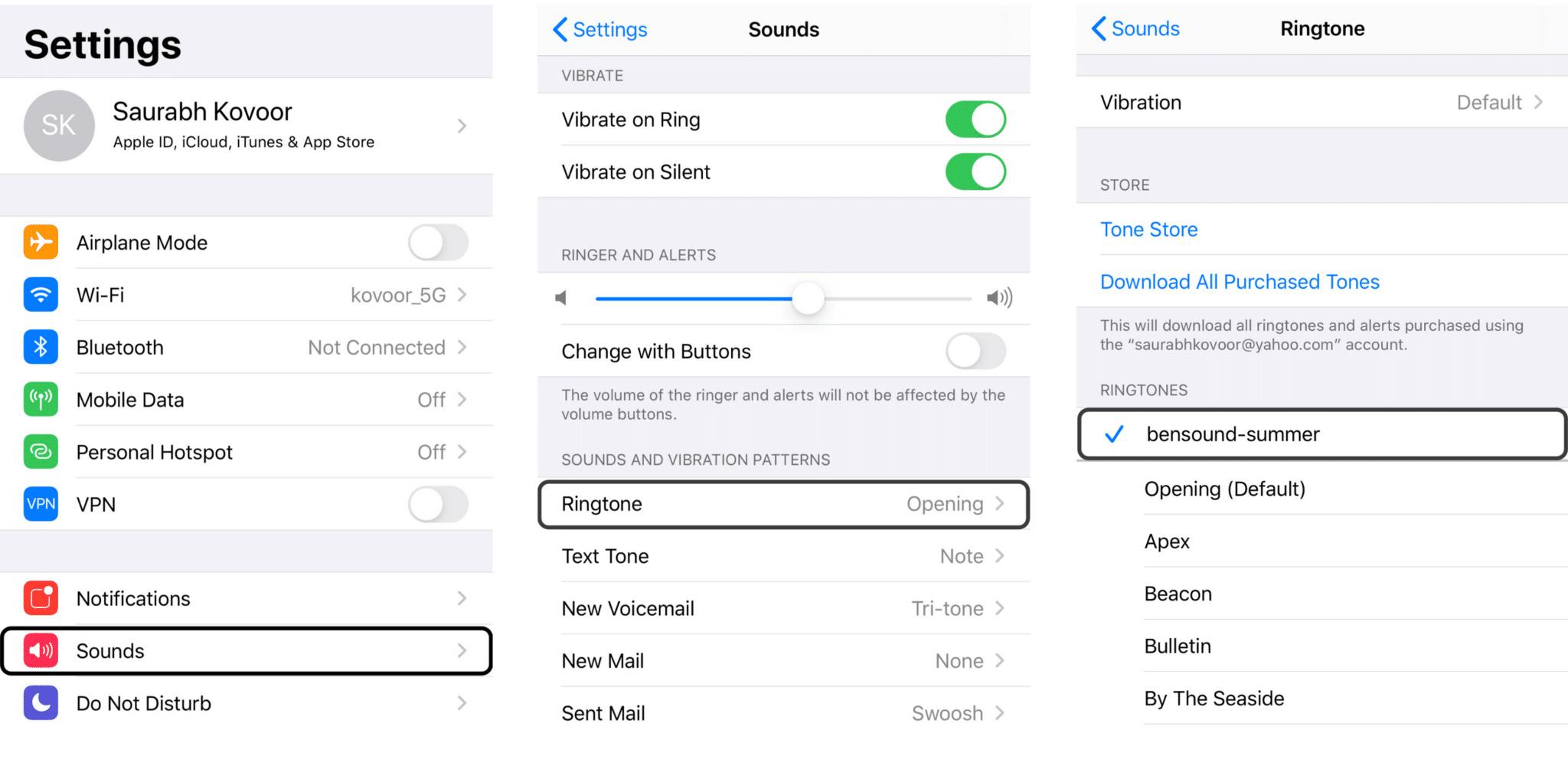 how to set custom ringtone on iphone for free