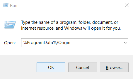 Clear Origin cache on Windows 10 to fix ea unable to connect