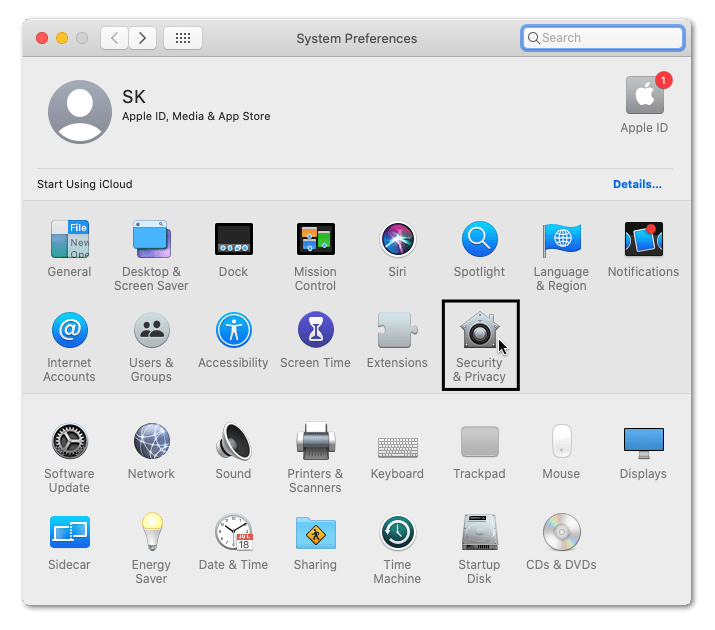 Allow permissions for Zoom on macOS to fix zoom screen sharing not working