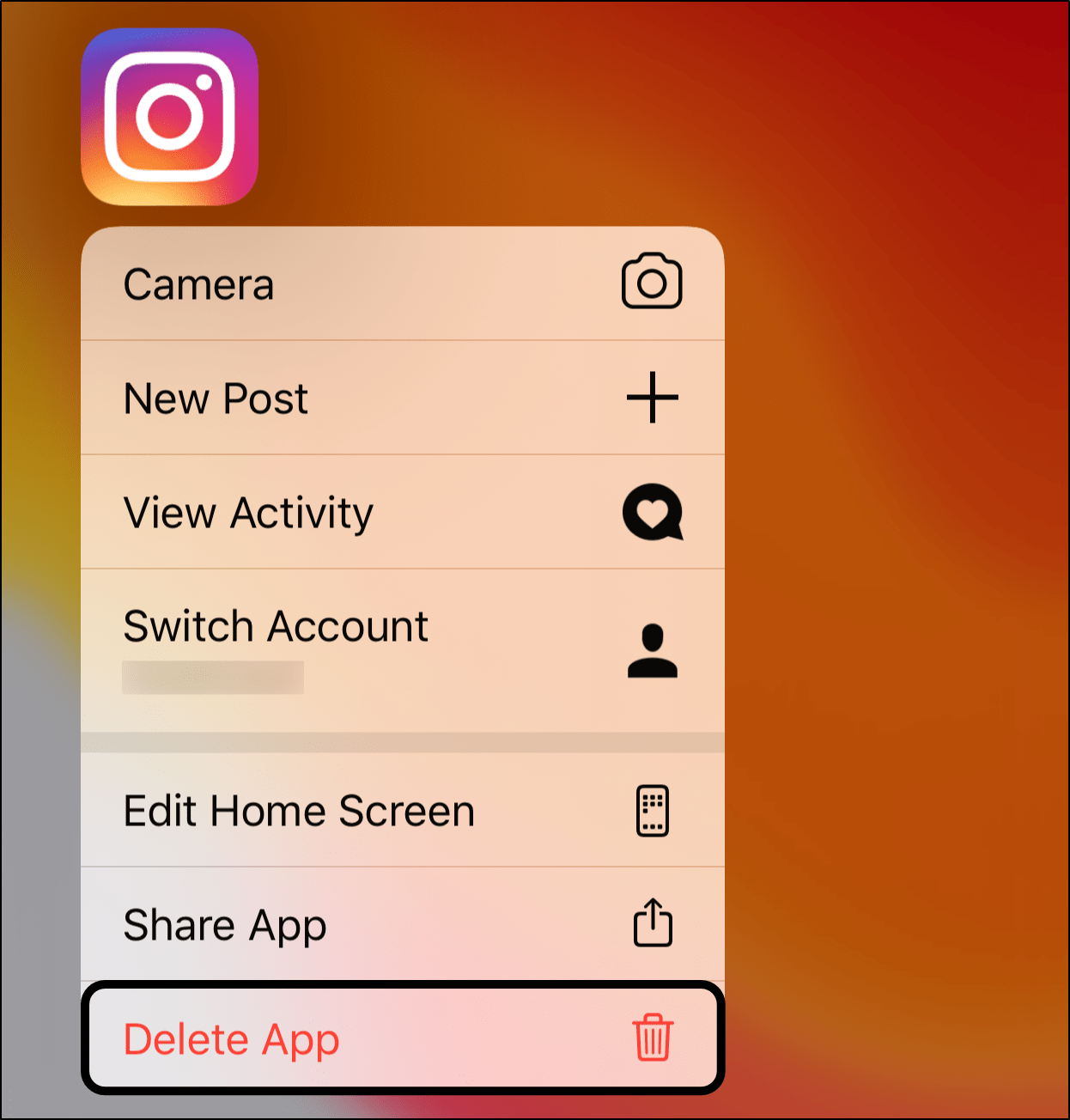 reinstall instagram to fix Instagram Stories not uploading, stuck posting or the "Upload Failed" error message