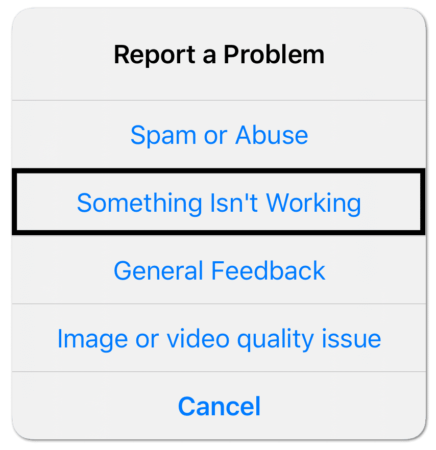 contact Instagram help to fix Instagram tagging or story mentions not working or showing