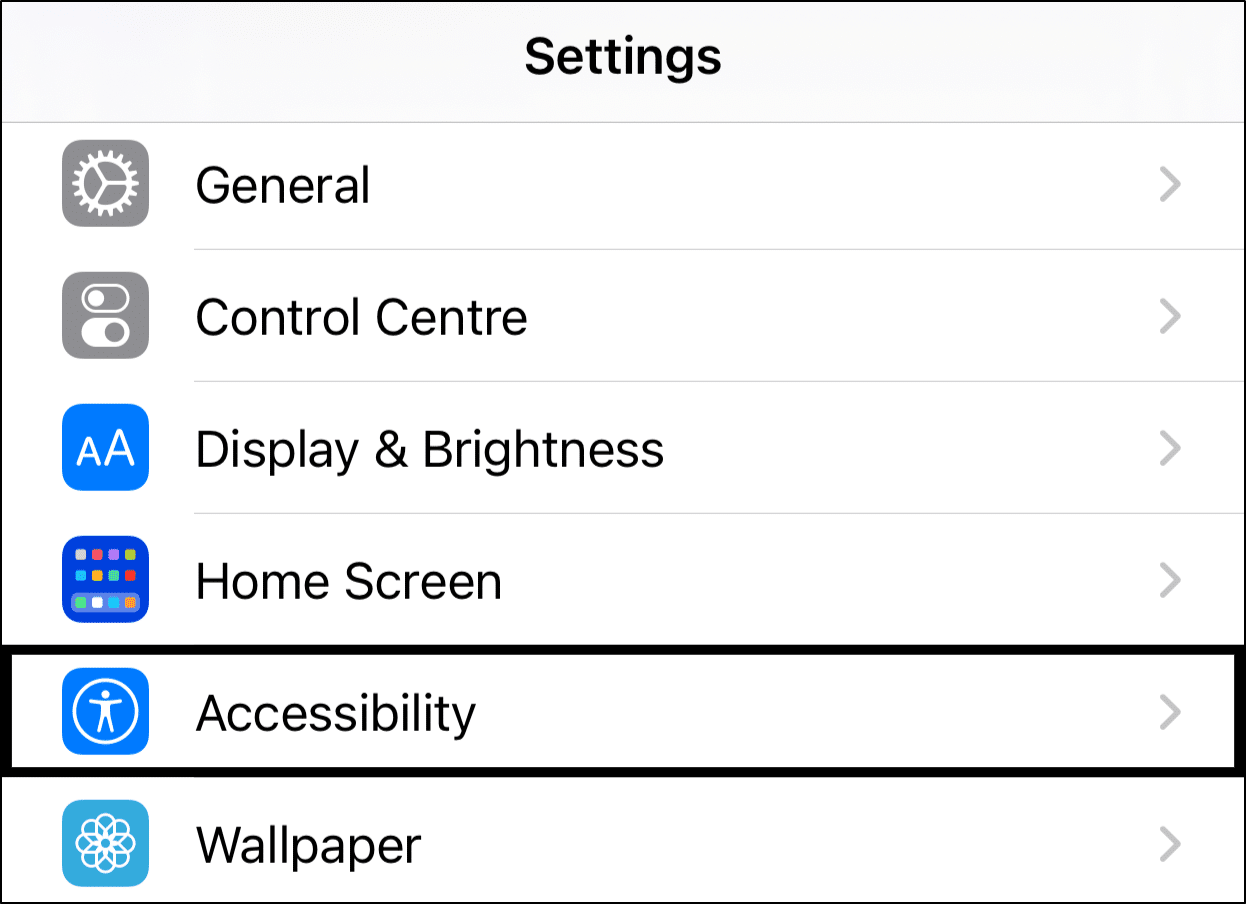 enable closed captioning on iPhone and iPad to fix Disney Plus subtitles or closed captions not working