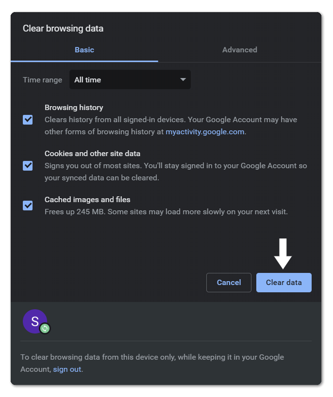 delete web browser data, cache and cookies on Windows to fix Spotify app keeps crashing, closing, stopping, restarting randomly, quitting