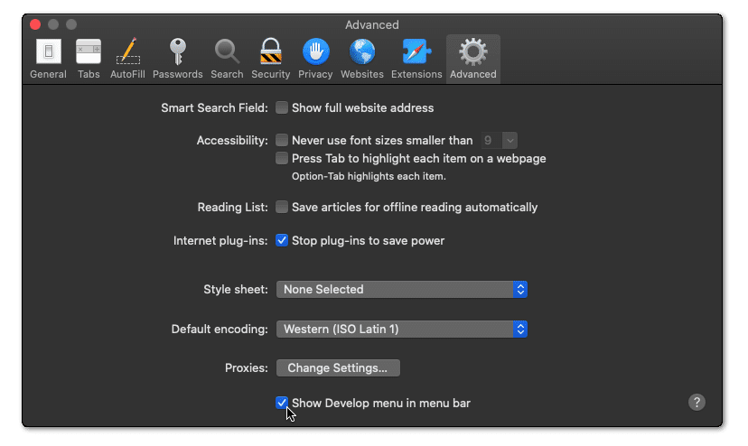 delete web browser data, cache and cookies on macOS to fix Facebook pictures, images, photos not loading or showing