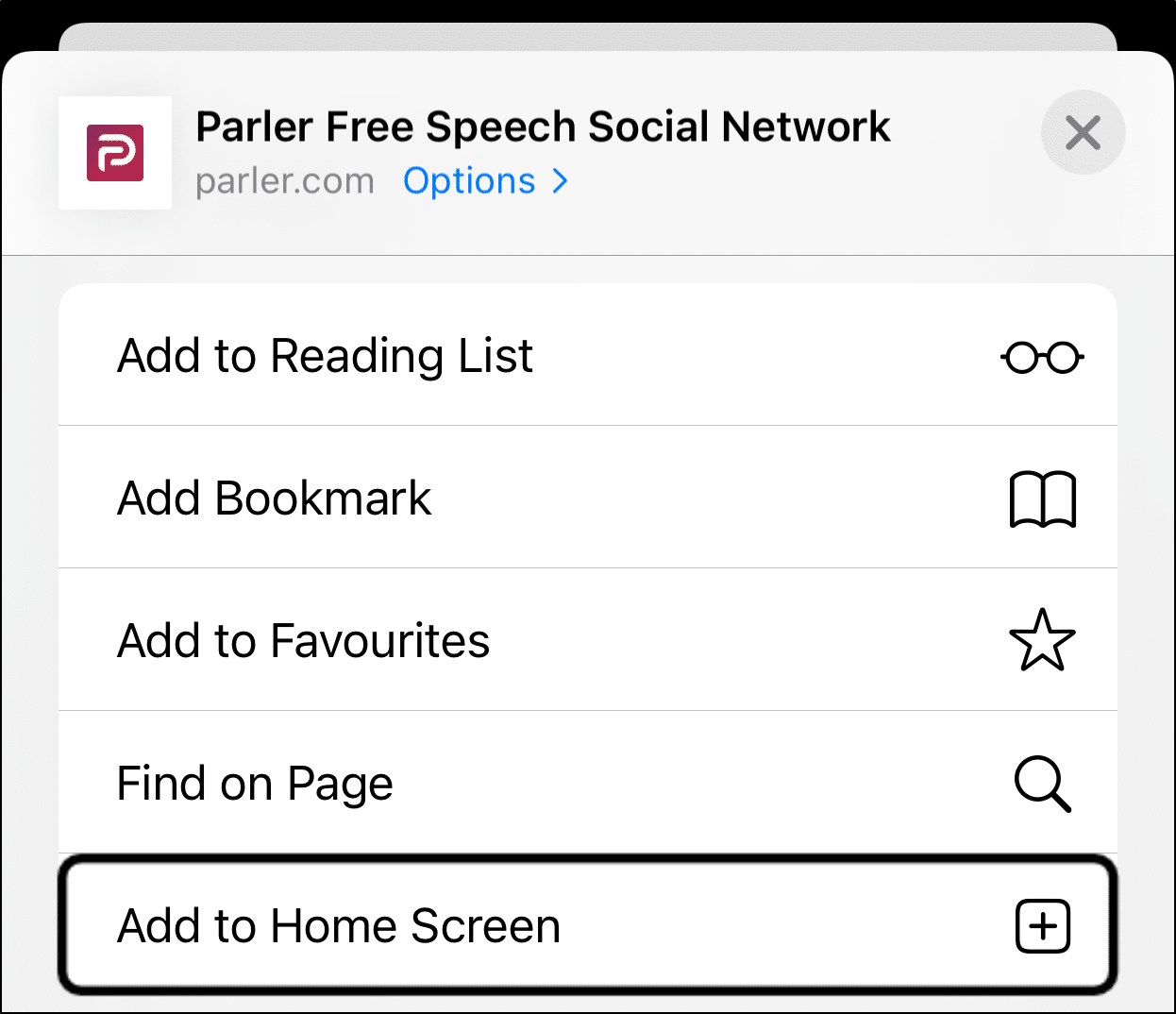 how to get parler on iPhone and iPad