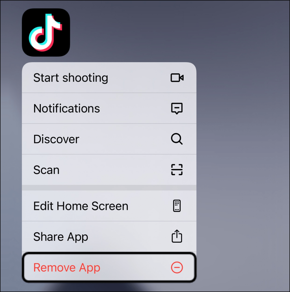 reinstall tiktok app to fix TikTok no sound, audio sync, volume, or microphone not working