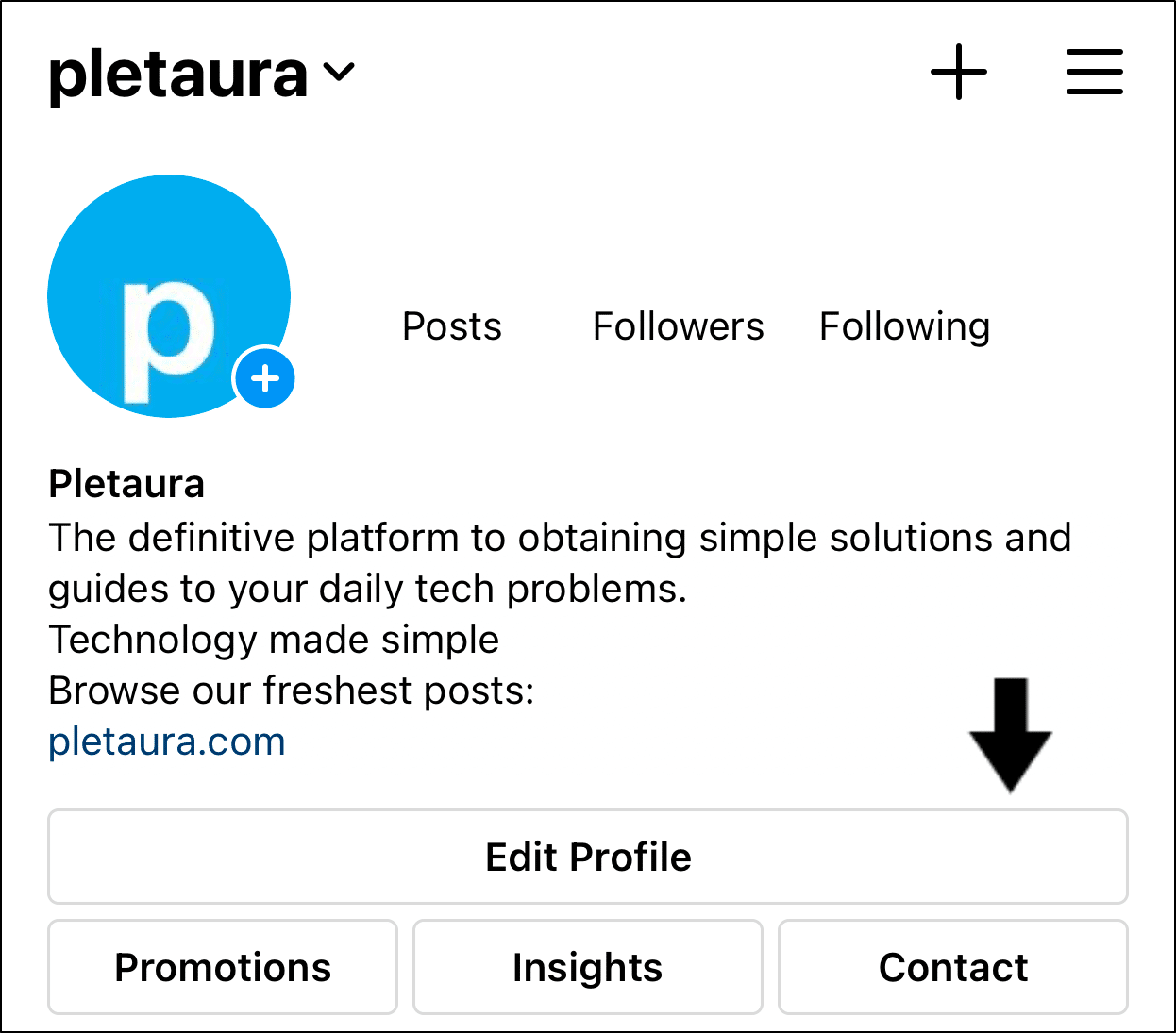 update instagram profile to fix profile picture not showing or changing