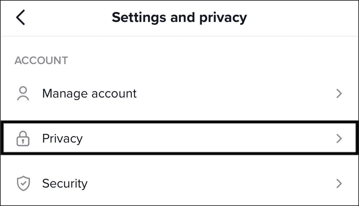 allow other users to view your Liked Videos to fix TikTok liked videos disappeared, not showing, updating, saving or working