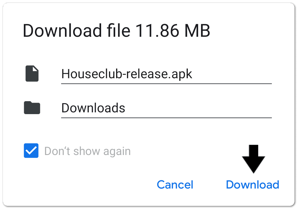 downloading Clubhouse app from Github to install on Android