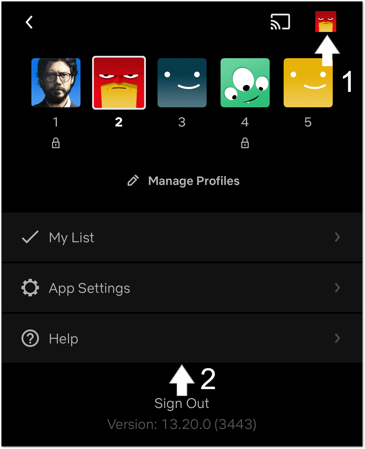 contact Netflix customer service through app to fix search bar not working