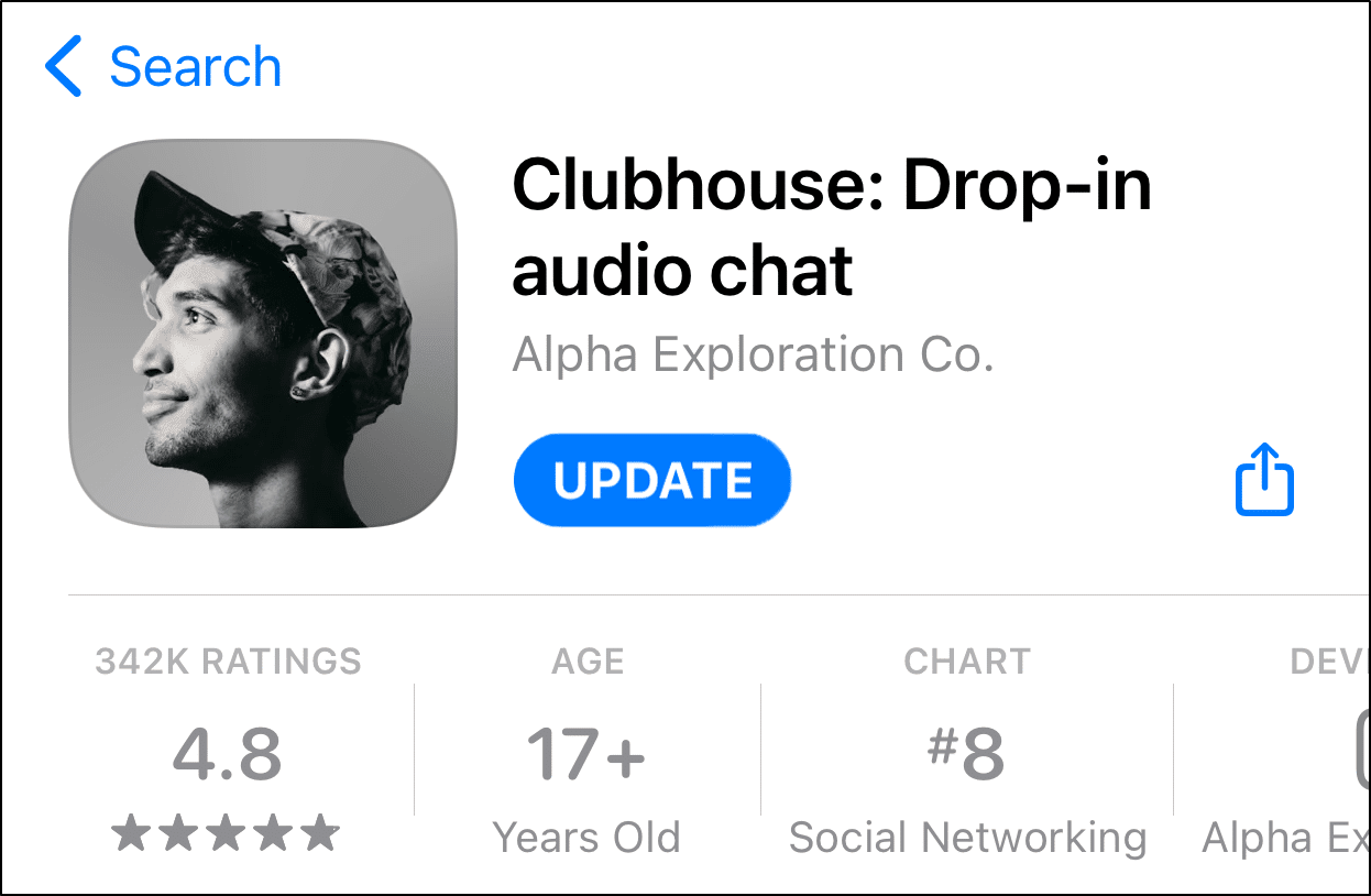 update the Clubhouse app to fix invite link and verification code not working