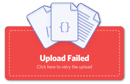 discord upload failed error message or not uploading images or media