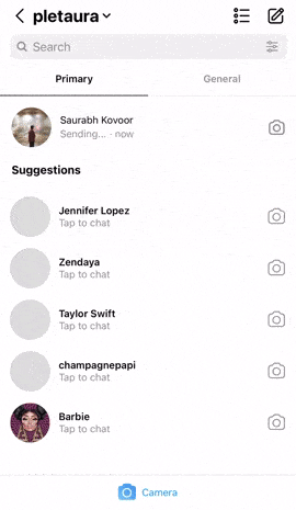 Instagram direct messages not sending, loading, or working