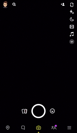 restart the Snapchat app to fix stories and snaps not loading or showing
