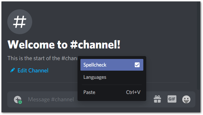 refresh or enable the Spellcheck feature on discord by right-clicking text box to fix Discord Spell Check Not Working