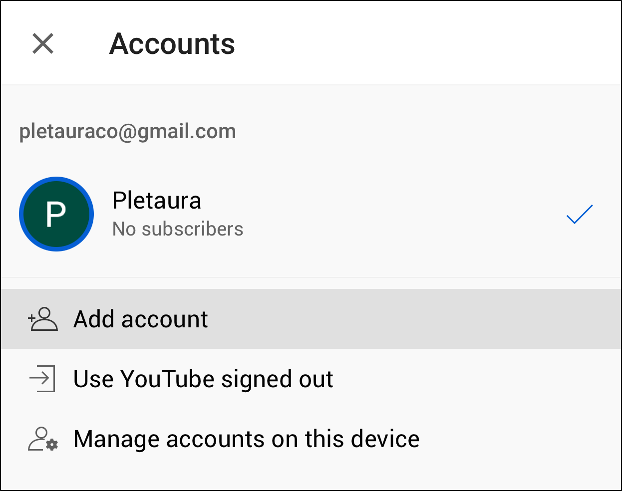 switch YouTube accounts through app on iPhone or Android to fix YouTube notifications not working