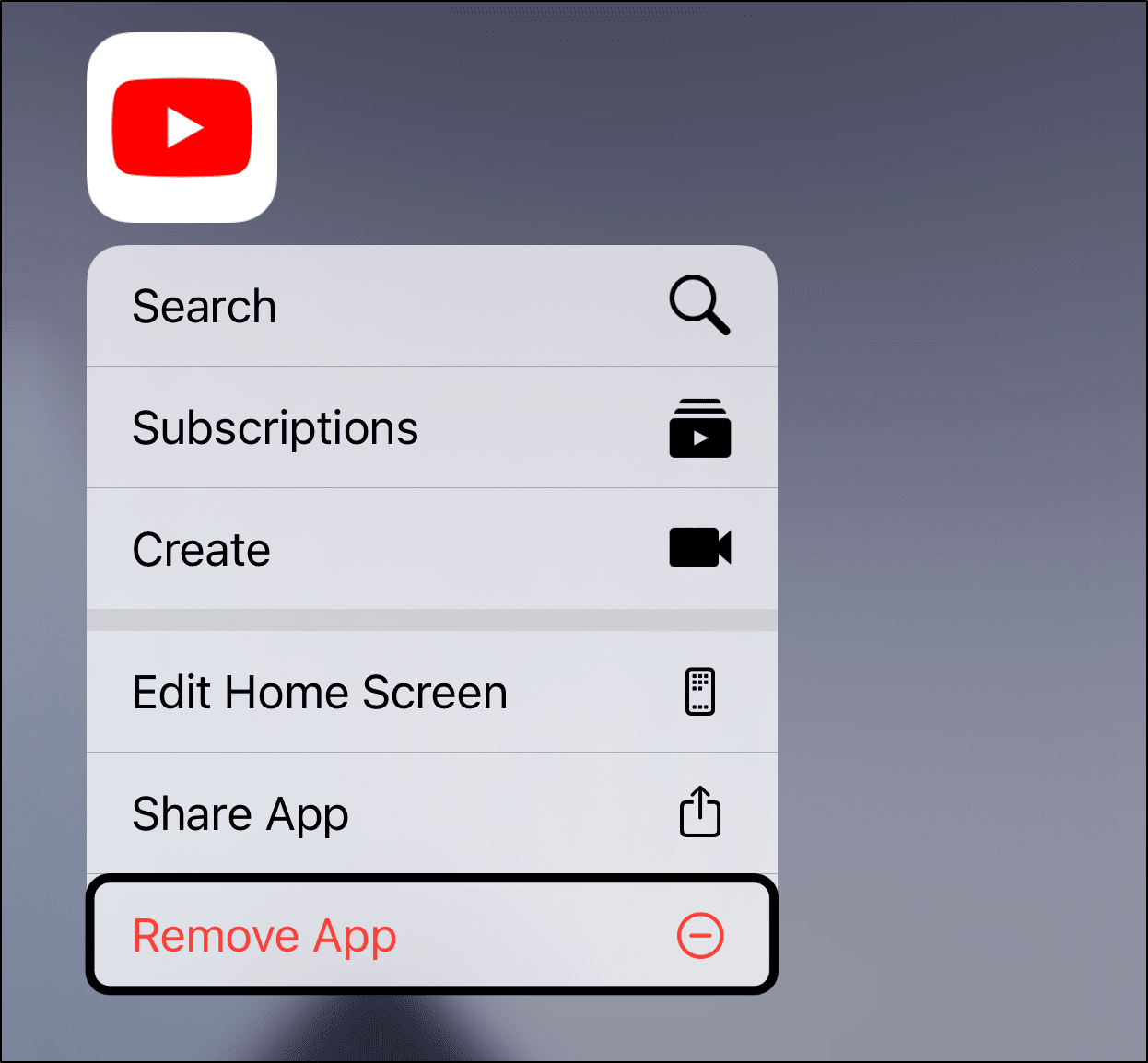 completely uninstall the app to reinstall YouTube to fix subtitles, automatic or closed captions not working or showing up