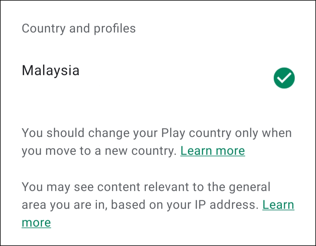 change Google Play Store country and download Instagram to fix reels not showing or audio not working