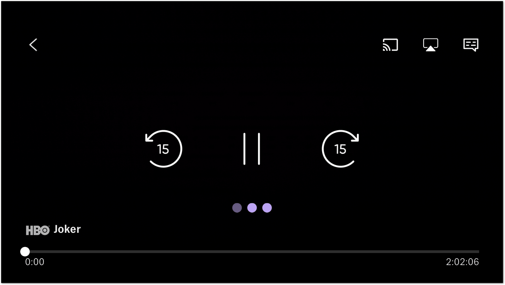 HBO Max stream keeps buffering, not loading or playing on mobile app