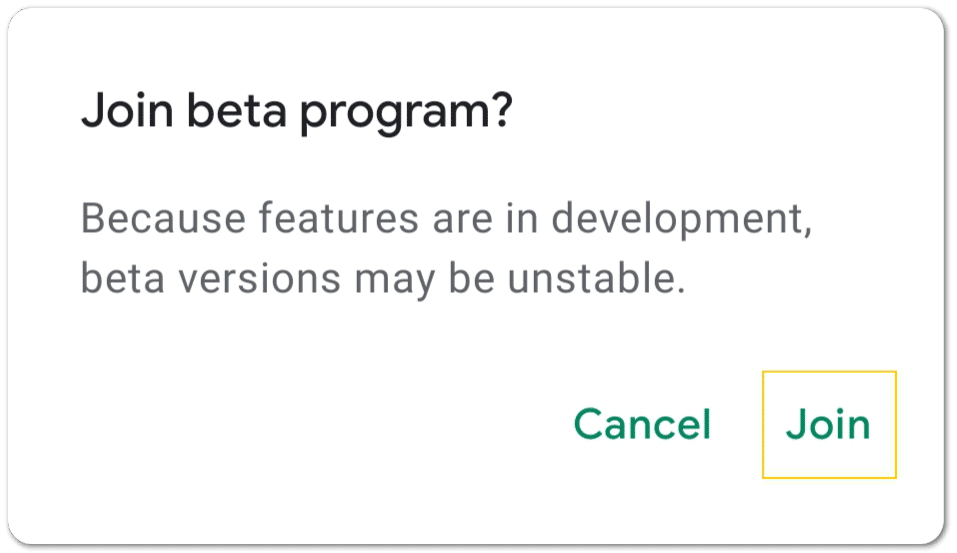 join Instagram Beta Program and fix reels not showing or audio not working