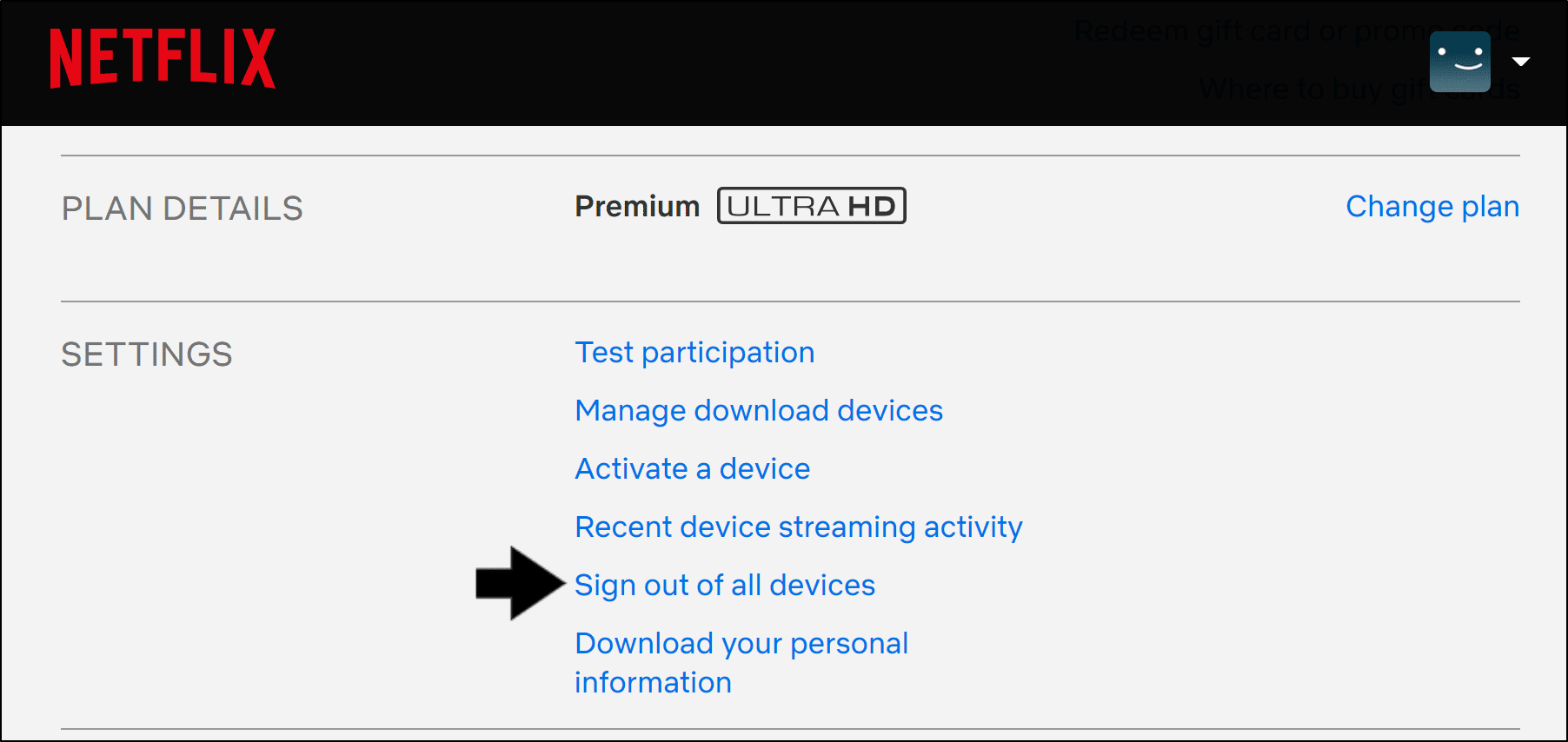 sign out of Netflix on all devices to fix subtitles not working, out of sync or missing