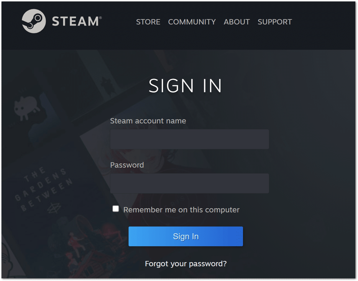 The latest beta update features a new login dialog: RIP old Steam login  window, 2003-2022 : r/Steam