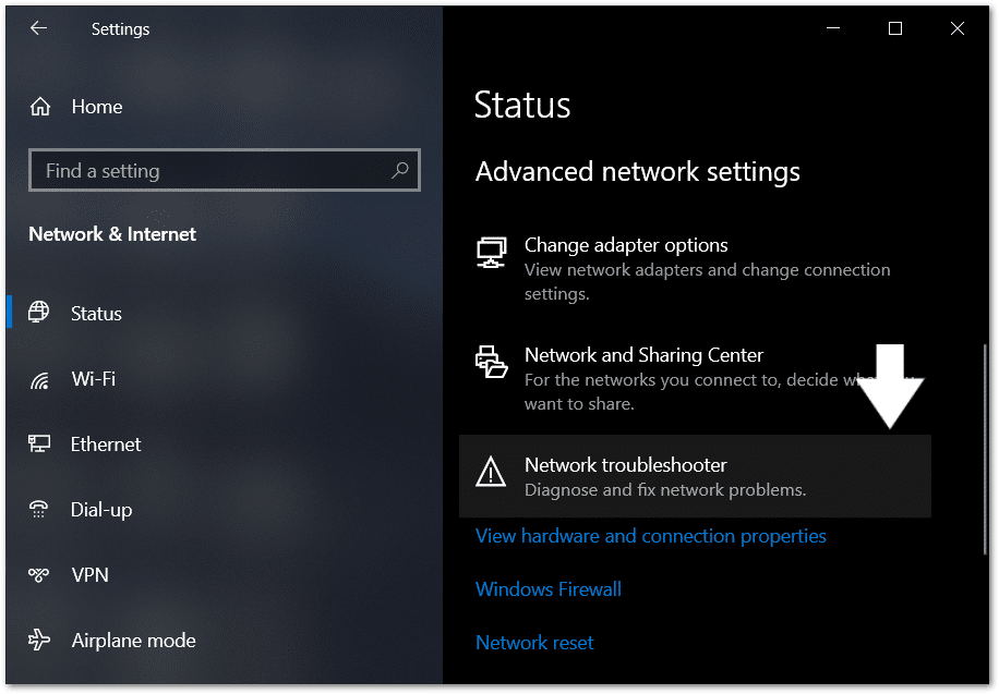 use Network Troubleshooter on Windows to fix cannot sign in or log in to Steam