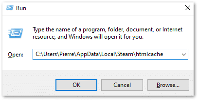 clear Steam HTML cache to fix Steam Store not loading or working