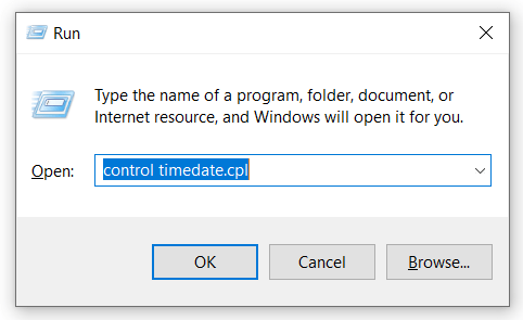 update the Date and Time settings on Windows to fix Twitter something went wrong error