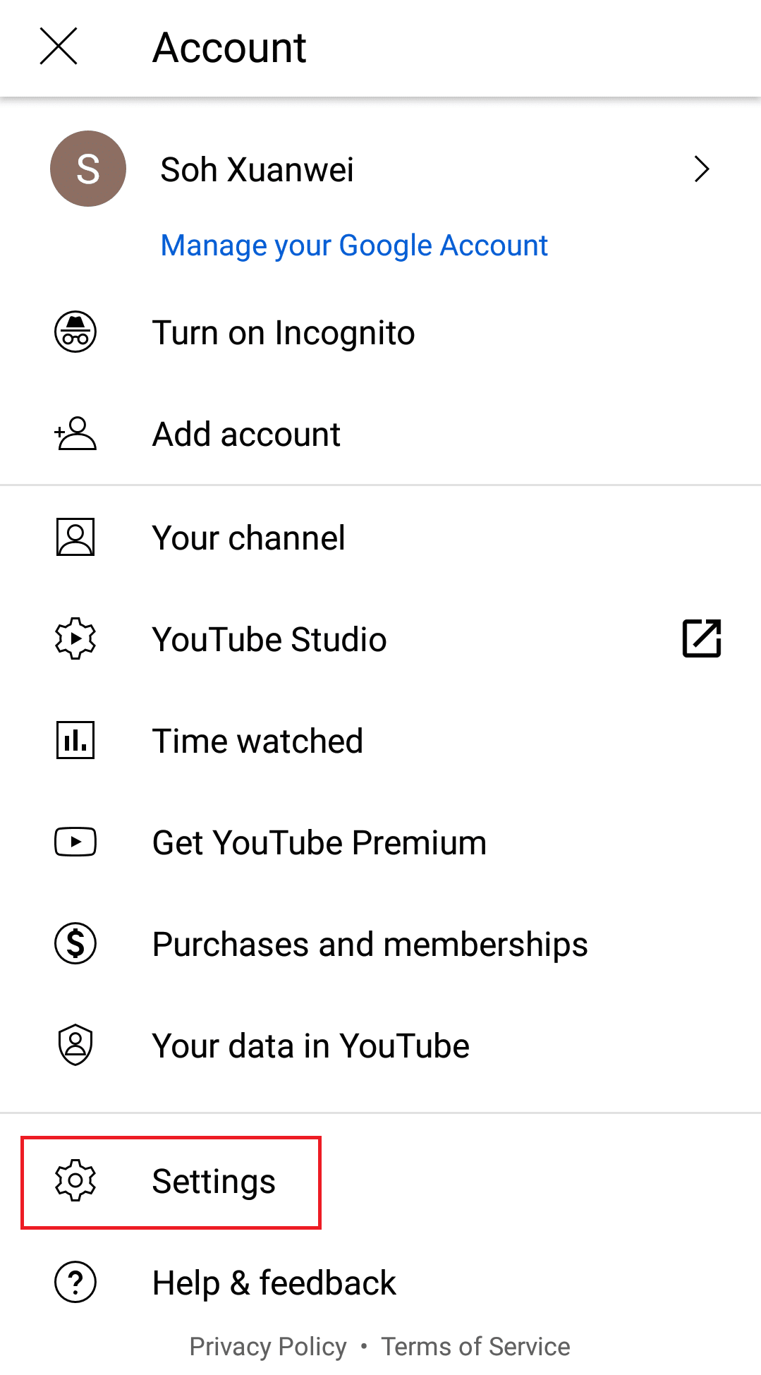 access settings through the YouTube app to disable Download Over Wi-Fi Option to fix offline downloads not working or playing