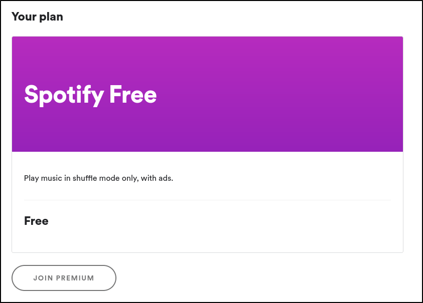check Spotify premium membership status through website account overview to fix Spotify offline downloads songs or playlists not working, playing or greyed out