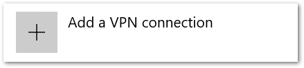 manually set up VPN through settings on Windows 10 to fix Disney Plus not loading, playing, or the Something Went Wrong error