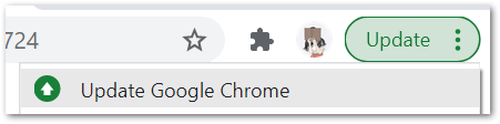 update the Google Chrome web browser to fix Apple TV+ video unavailable, not working, loading, playing, keeps buffering or streaming issues