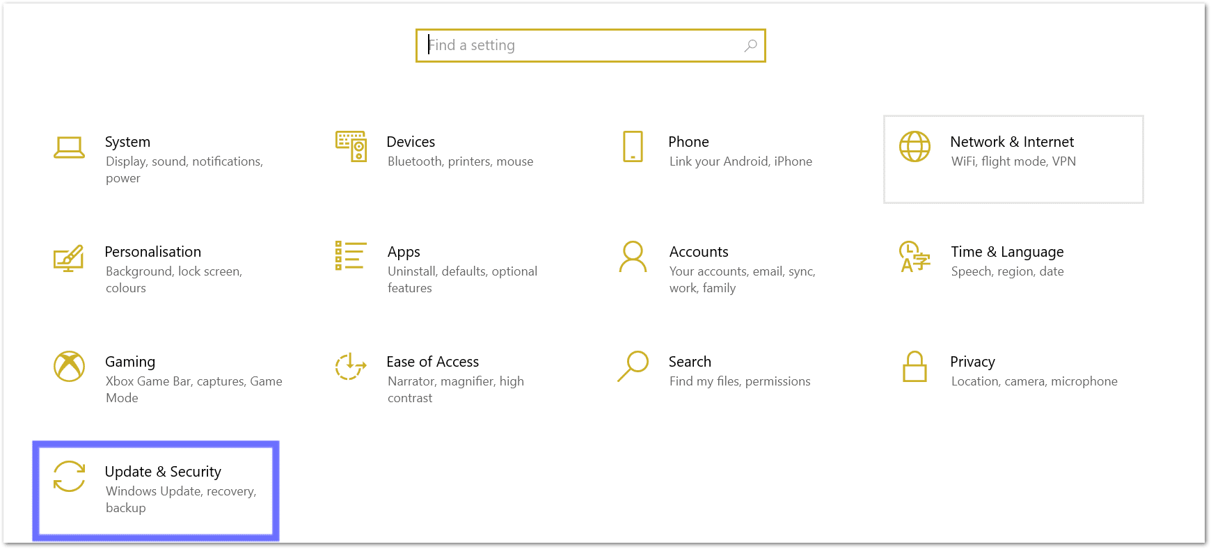 Run malware and virus scan using Windows Security to fix can't log in Disney Plus, not signing in, or Sign In button not working