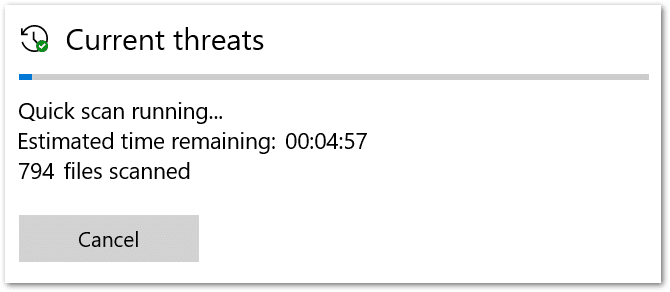 Run malware and virus scan using Windows Security to fix can't log in Disney Plus, not signing in, or Sign In button not working