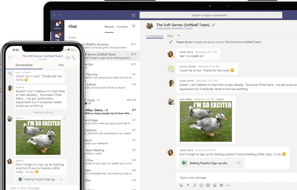 try messaging on Microsoft Teams on a different device when teams files and folders not showing or loading
