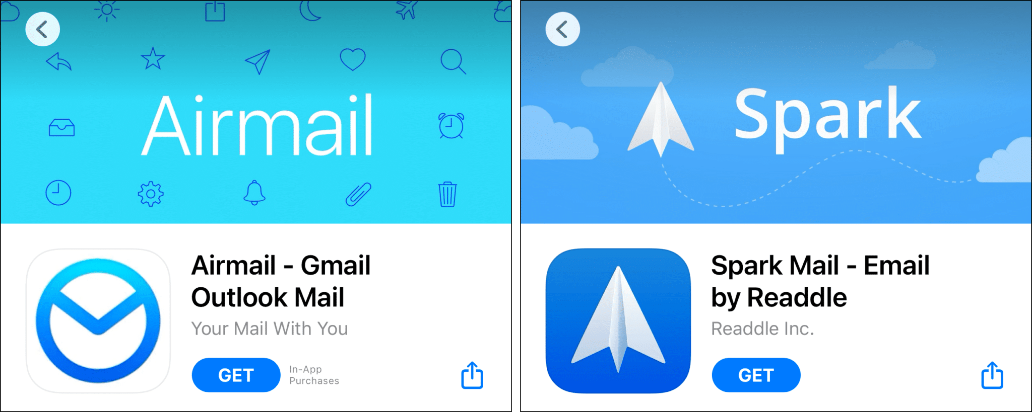 use a different email client app to fix Microsoft Outlook app email notifications not working on iOS or Android