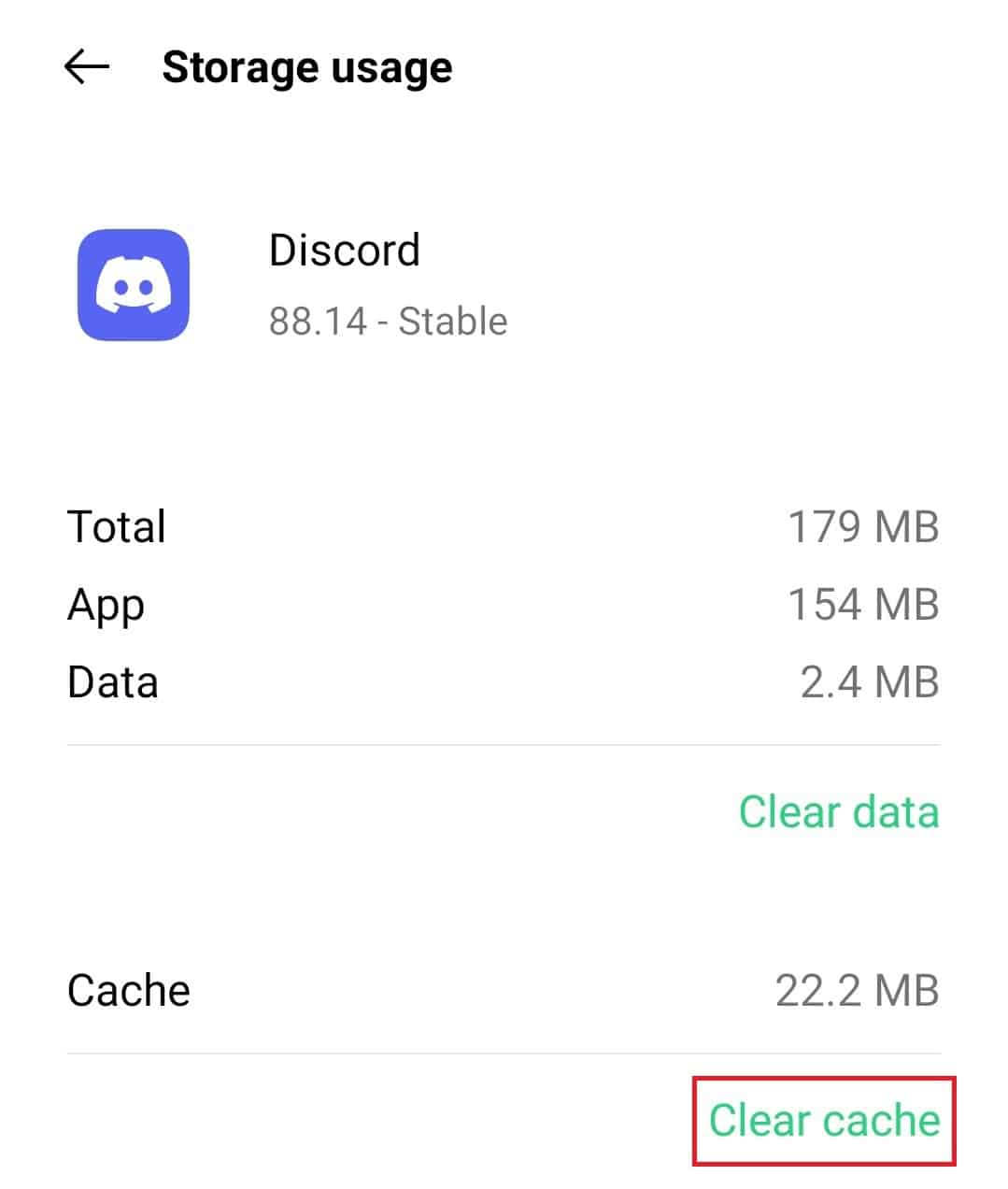 delete discord cache data files on Android to fix Discord keeps logging out